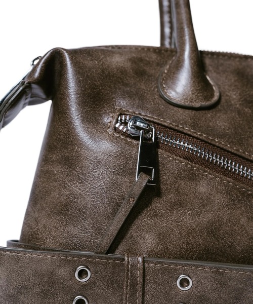 Knuth Marf(クヌースマーフ)の「rider shoulder bag/2color(ショルダーバッグ・レディース・ブラック/ブラウン・FREE)」の10枚目の写真