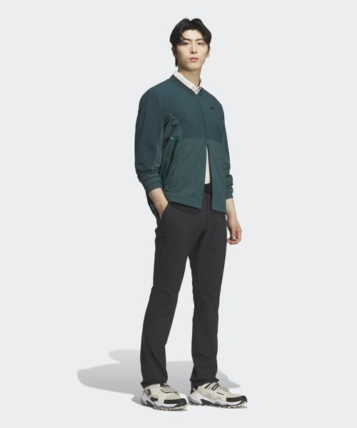 adidas(アディダス)の「防風フルジップジャケット【adidas Golf/アディダスゴルフ】(ブルゾン・メンズ・グリーン・XX-LARGE/SMALL/X-LARGE/LARGE/MEDIUM)」の5枚目の写真