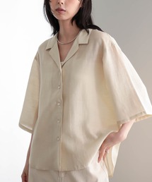 for/c（フォーシー）の「セルロースシアーシャツ【サスティナブル】（シャツ/ブラウス）」