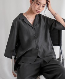 for/c（フォーシー）の「セルロースシアーシャツ【サスティナブル】（シャツ/ブラウス）」