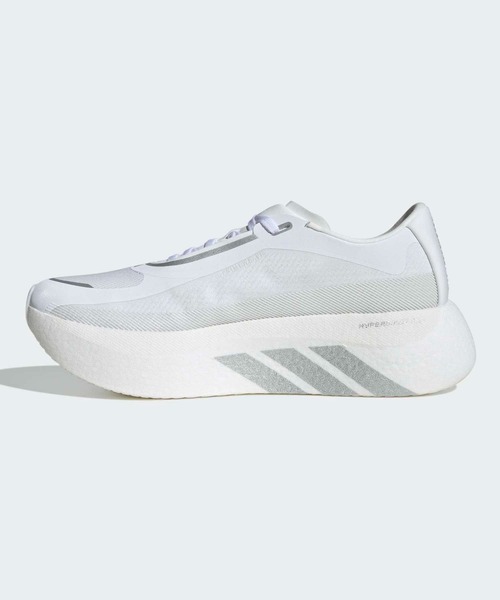 adidas(アディダス)の「ハイパーブースト エッジ ランニング / HYPERBOOST EDGE Running / ランニングシューズ / アディダス adidas(スニーカー・メンズ・ホワイト×シルバー・24.5cm/25.0cm/25.5cm/26.0cm/26.5cm/27.0cm/27.5cm/28.0cm/28.5cm/29.0cm)」の6枚目の写真
