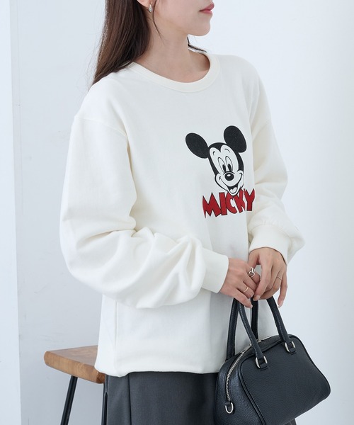 DISCUS(ディスカス)の「【DISCUS】DISCUS ATHLETIC×Disney スウェット 6487-0670(スウェット・メンズ・ブラック系1/ホワイト系1/ホワイト/ブラック・M)」の14枚目の写真