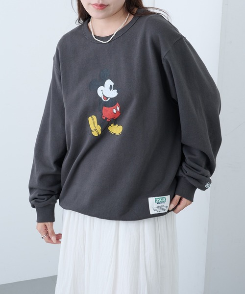 DISCUS(ディスカス)の「【DISCUS】DISCUS ATHLETIC×Disney スウェット 6487-0670(スウェット・メンズ・ブラック系1/ホワイト系1/ホワイト/ブラック・M)」の20枚目の写真