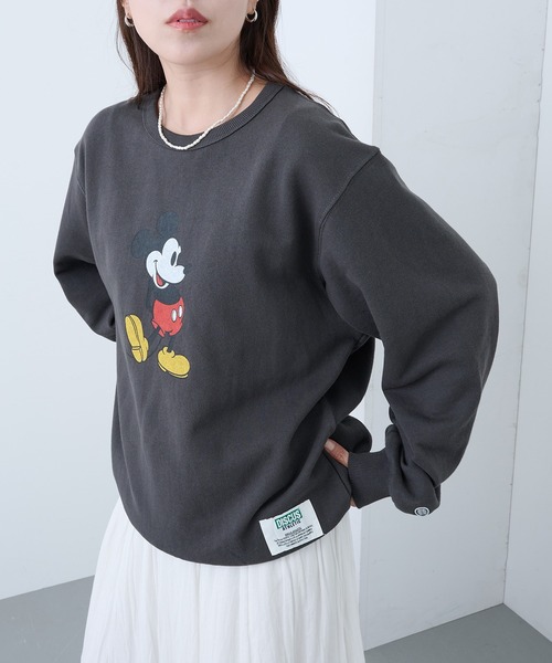 DISCUS(ディスカス)の「【DISCUS】DISCUS ATHLETIC×Disney スウェット 6487-0670(スウェット・メンズ・ブラック系1/ホワイト系1/ホワイト/ブラック・M)」の22枚目の写真