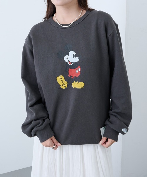 DISCUS(ディスカス)の「【DISCUS】DISCUS ATHLETIC×Disney スウェット 6487-0670(スウェット・メンズ・ブラック系1/ホワイト系1/ホワイト/ブラック・M)」の19枚目の写真