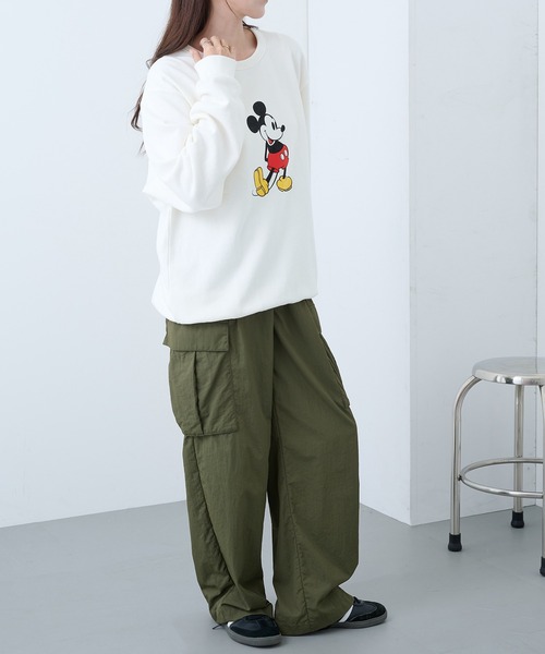 DISCUS(ディスカス)の「【DISCUS】DISCUS ATHLETIC×Disney スウェット 6487-0670(スウェット・メンズ・ブラック系1/ホワイト系1/ホワイト/ブラック・M)」の10枚目の写真