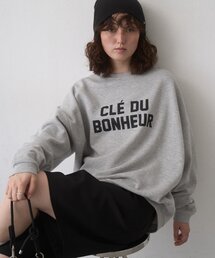 CIAOPANIC TYPY | 【WEB限定】CLE'DUビッグシルエット裏起毛ロゴスウェッ(スウェット)