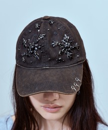 THINGS THAT MATTER | WASHED BIJOUX CAP / ウォッシュド ビジュー キャップ(キャップ)