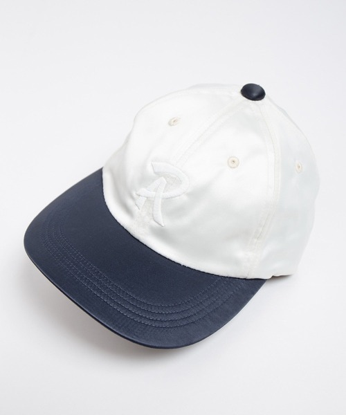 RACAL(ラカル)の「【Racal】Satin B.B.CAP(キャップ・メンズ・オフホワイト/ネイビー/ブラック・ONE SIZE)」の2枚目の写真