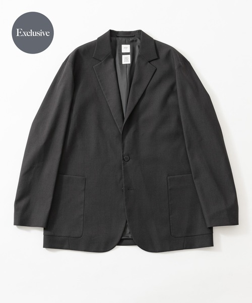 ANOTHER OFFICE(アナザー オフィス)の「『別注』ANOTHER OFFICE×URBAN RESEARCH HABANA SINGLE JACKET(その他アウター・メンズ・チャコールグレー・2/1)」の1枚目の写真