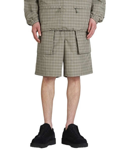 DAIWA PIER39（ダイワピア39）の「DAIWA PIER39 / ダイワ ピアサーティナイン：TECH 3D POCKET CARGO SHORTS SUMMER PLAID：BP-70026[PIE]（その他パンツ・メンズ・グリーン系その他/ブルー系その他・M）」の8枚目の写真