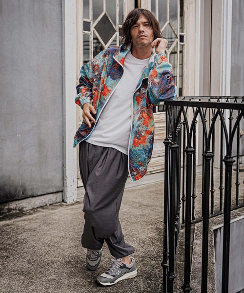 CAMBIO(カンビオ)の「mpa4205- Art Graphic Zip Hoodie ジップパーカー(CAM26AW-014)(パーカー・メンズ・ブラック系その他/ブラウン系その他/オレンジ系その他・S/M/L)」の13枚目の写真
