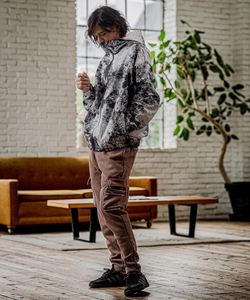 CAMBIO(カンビオ)の「mpa4205- Art Graphic Zip Hoodie ジップパーカー(CAM26AW-014)(パーカー・メンズ・ブラック系その他/ブラウン系その他/オレンジ系その他・S/M/L)」の19枚目の写真