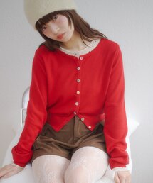 【umm.】アソートボタンカーディガン