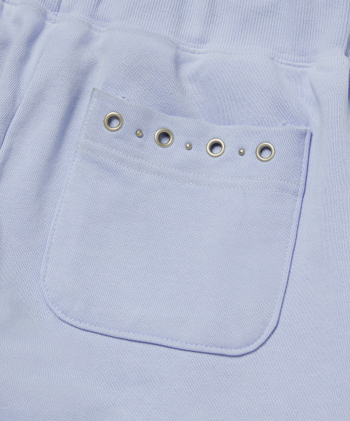 GILAARCHIVE（ギラアーカイブ）の「[X hieta] SIDE EYELET SIGNATURE LOGO SWEAT PANTS_SKY BLUE（スウェットパンツ・レディース・その他・FREE）」の6枚目の写真