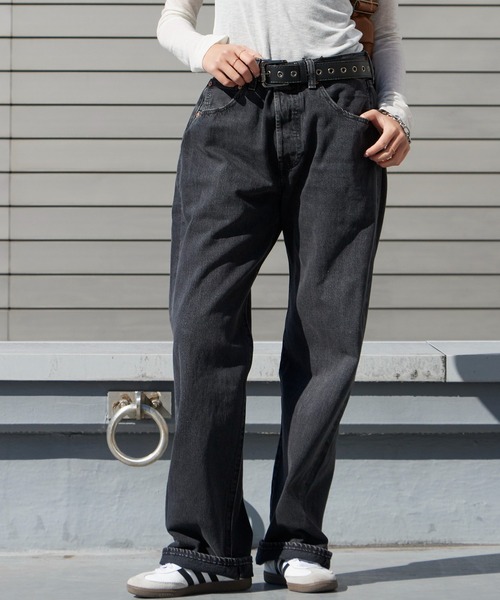 Levi's(リーバイス)の「LEVI'S/リーバイス 501 LOOSE ルーズデニム 2026年 夏 夏服 秋服(デニムパンツ・メンズ・ブラック・36inch)」の4枚目の写真