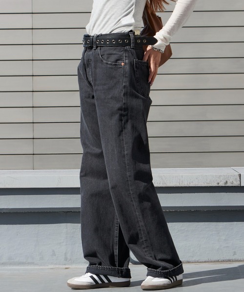 Levi's(リーバイス)の「LEVI'S/リーバイス 501 LOOSE ルーズデニム 2026年 夏 夏服 秋服(デニムパンツ・メンズ・ブラック・36inch)」の5枚目の写真