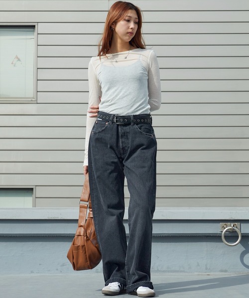 Levi's(リーバイス)の「LEVI'S/リーバイス 501 LOOSE ルーズデニム 2026年 夏 夏服 秋服(デニムパンツ・メンズ・ブラック・36inch)」の7枚目の写真