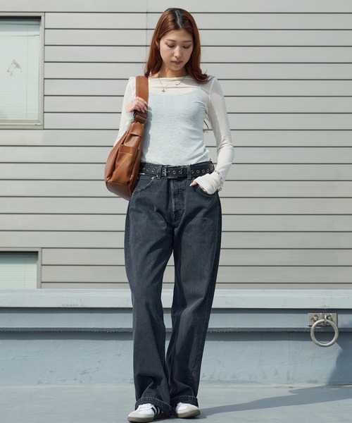 Levi's(リーバイス)の「LEVI'S/リーバイス 501 LOOSE ルーズデニム 2026年 夏 夏服 秋服(デニムパンツ・メンズ・ブラック・36inch)」の8枚目の写真