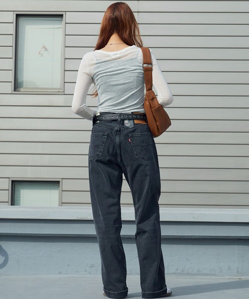 Levi's(リーバイス)の「LEVI'S/リーバイス 501 LOOSE ルーズデニム 2026年 夏 夏服 秋服(デニムパンツ・メンズ・ブラック・36inch)」の9枚目の写真
