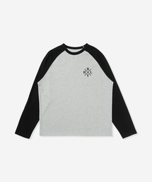 Hurley | 【Hurley:ハーレー】コットン天竺ロングTシャツ ラグランスリーブ仕様 オーバーサイズ HRLY RAGLAN OVERSIZED LONG SLEEVE TEE(Tシャツ/カットソー)