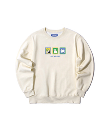 ALLIOWN（オールイオン）の「A/L STAMP オーバーサイズ 裏起毛 スウェット (GOM4-6AL032)（スウェット）」