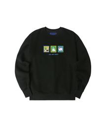 ALLIOWN（オールイオン）の「A/L STAMP オーバーサイズ 裏起毛 スウェット (GOM4-6AL032)（スウェット）」