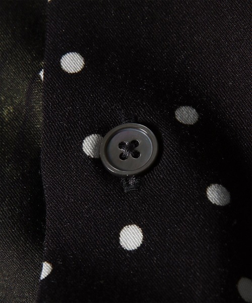 Paul Smith(ポールスミス)の「"Mix Polka" プリントシャツ / 263322 A112(シャツ/ブラウス・メンズ・ブラック・X-LARGE/LARGE/MEDIUM/SMALL)」の5枚目の写真