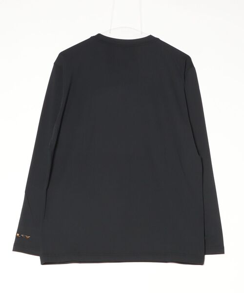 OAKLEY(オークリー)の「オークリー OAKLEY ENHANCE QD LS TEE BOLD EVO 5.7(Tシャツ/カットソー・メンズ・ブラック×ゴールド・M/LL/L/S)」の8枚目の写真