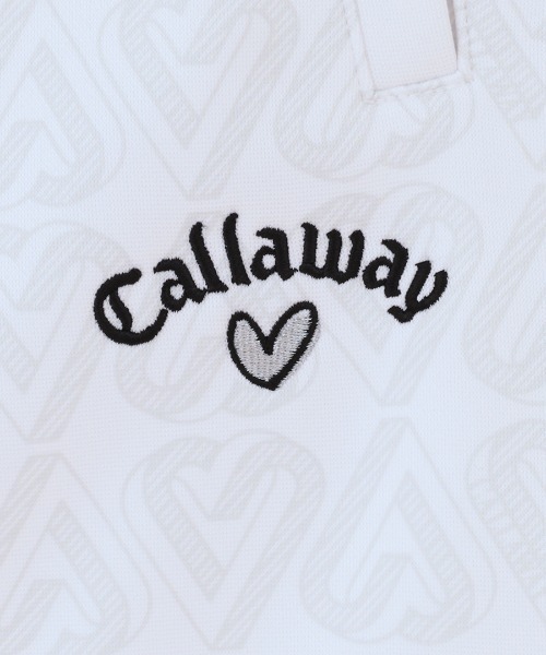 Callaway（キャロウェイ）の「キャロウェイ Callaway ラブキャロウェイハートプリント裏起毛ダブルニットスカート（スカート・レディース・ホワイト/ブラック・XL/S/M/L）」の14枚目の写真