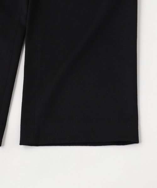 Gabriela Coll Garments(ガブリエラコールガーメンツ)の「G.C.G(ガブリエラコールガーメンツ) HEAVY WOOL DRAWSTRING TROUSERS(スラックス・メンズ・ブラック・1/2)」の2枚目の写真