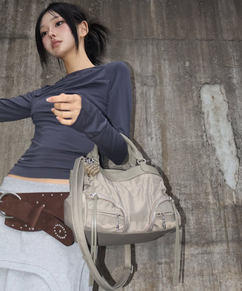 Carlyn（カーリン）の「KIKO H76332010 カーキ（ショルダーバッグ・レディース・カーキ・FREE）」の2枚目の写真