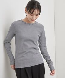 【PETIT BATEAU／プチバトー】ミニマリニエールミラレクルーネック半袖Tシャツ