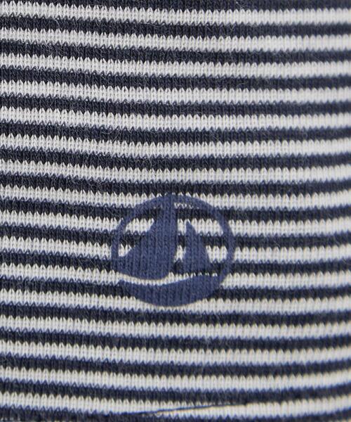 OPAQUE.CLIP(オペークドットクリップ)の「【PETIT BATEAU/プチバトー】ミニマリニエールミラレクルーネック半袖Tシャツ(Tシャツ/カットソー・レディース・ホワイト系3・02/01)」の8枚目の写真
