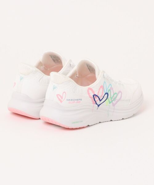 SKECHERS（スケッチャーズ）の「CONTOUR FOAM（スニーカー・レディース・ホワイト・22.5cm/23.0cm/24.5cm/25.0cm/23.5cm/24.0cm）」の2枚目の写真