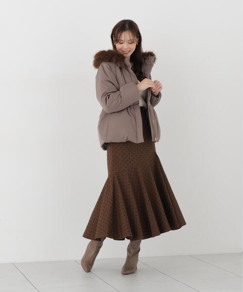 PROPORTION BODY DRESSING(プロポーションボディドレッシング)の「マチ付きマーメイドスカート / 1216220100(スカート・レディース・ブラウン系その他/グレー系その他・MEDIUM/P/S)」の13枚目の写真