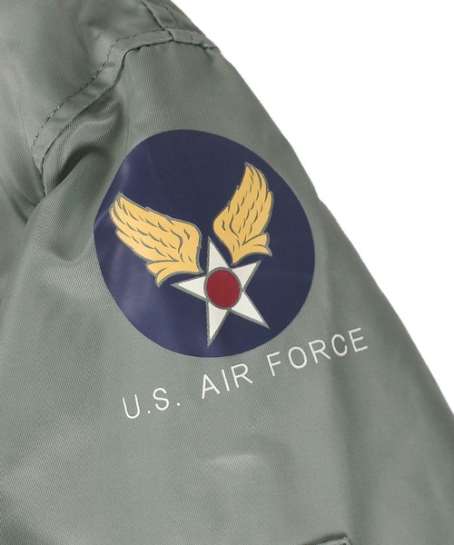 HOUSTON(ヒューストン)の「【UT217】【HOUSTON/ヒューストン】B-15D MODIFY FLIGHT JACKET 5006C(ミリタリージャケット・メンズ・セージグリーン・42/44)」の7枚目の写真