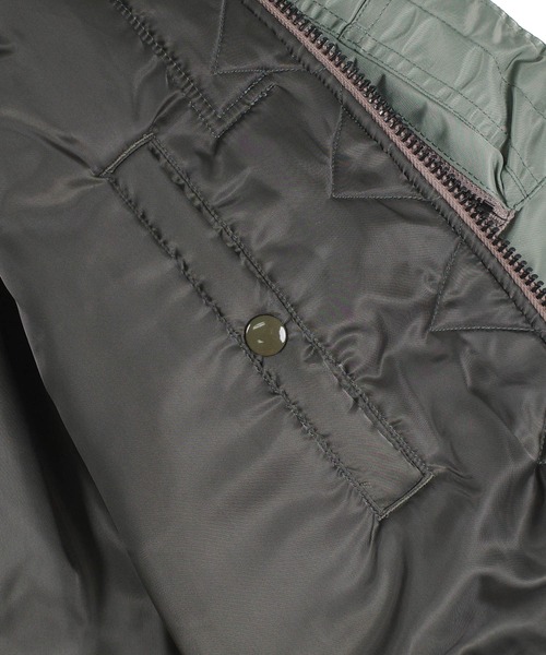 HOUSTON(ヒューストン)の「【UT217】【HOUSTON/ヒューストン】B-15D MODIFY FLIGHT JACKET 5006C(ミリタリージャケット・メンズ・セージグリーン・42/44)」の13枚目の写真