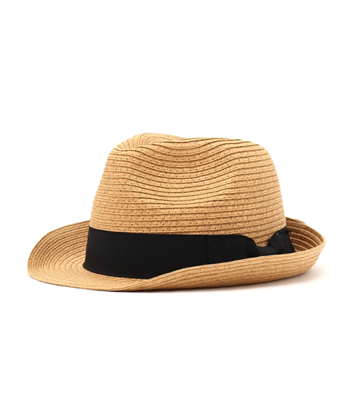 Re:EDIT（リエディ）の「リボンタイプストローハット/帽子/HAT[Re:EDIT/リエディ]＜2016 春夏新作＞（ハット・レディース・ベージュ/ブラック/キャメル・FREE）」の14枚目の写真