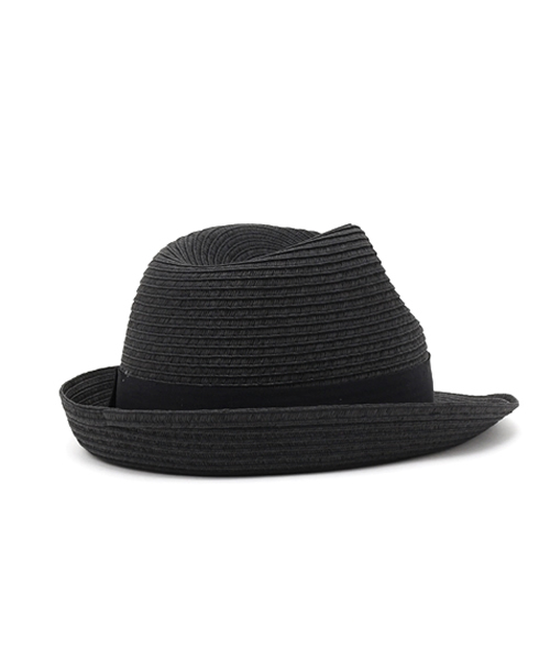 Re:EDIT（リエディ）の「リボンタイプストローハット/帽子/HAT[Re:EDIT/リエディ]＜2016 春夏新作＞（ハット・レディース・ベージュ/ブラック/キャメル・FREE）」の5枚目の写真