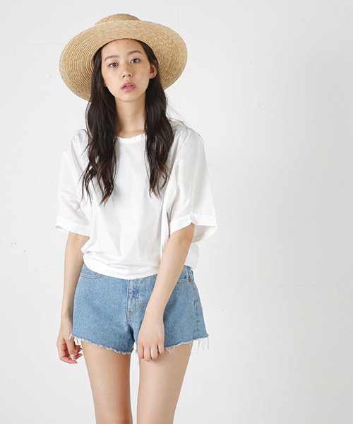 MOUSSY(マウジー)の「DENIM S/PT(デニムパンツ・レディース・ブルー/ライトブルー・1/0/2)」の2枚目の写真