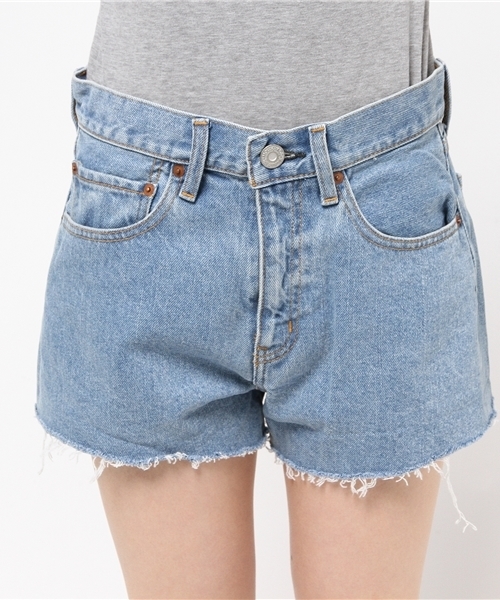 MOUSSY(マウジー)の「DENIM S/PT(デニムパンツ・レディース・ブルー/ライトブルー・1/0/2)」の9枚目の写真