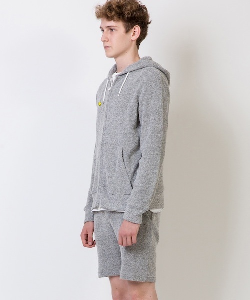 rehacer(レアセル)の「rehacer : Comfort Pile Setup(パーカー・メンズ・グレー/ネイビー・SMALL/LARGE/MEDIUM)」の4枚目の写真