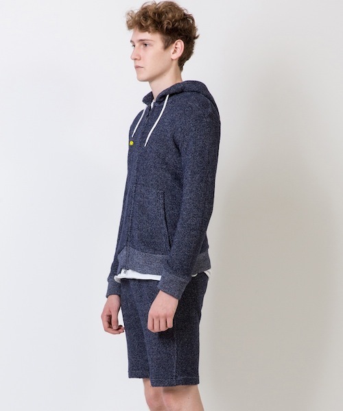 rehacer(レアセル)の「rehacer : Comfort Pile Setup(パーカー・メンズ・グレー/ネイビー・SMALL/LARGE/MEDIUM)」の6枚目の写真