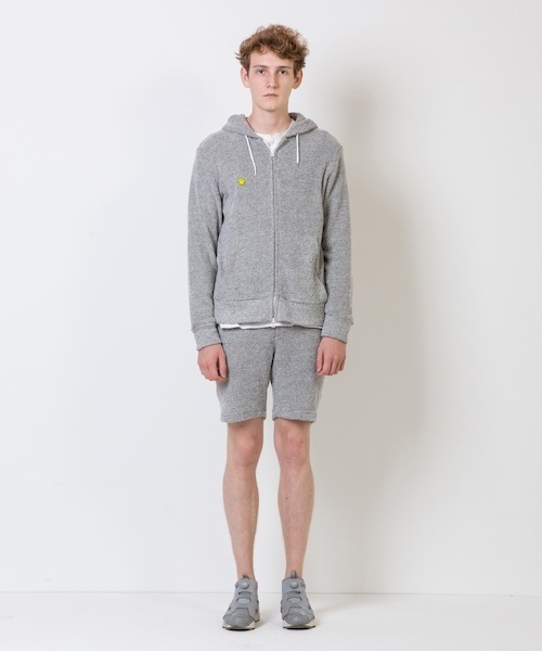 rehacer(レアセル)の「rehacer : Comfort Pile Setup(パーカー・メンズ・グレー/ネイビー・SMALL/LARGE/MEDIUM)」の7枚目の写真