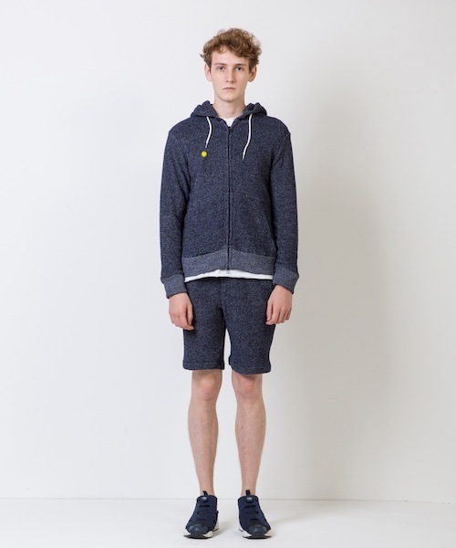 rehacer(レアセル)の「rehacer : Comfort Pile Setup(パーカー・メンズ・グレー/ネイビー・SMALL/LARGE/MEDIUM)」の19枚目の写真