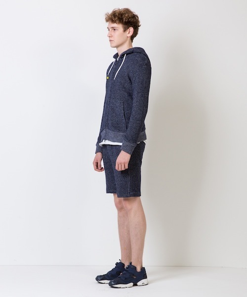 rehacer(レアセル)の「rehacer : Comfort Pile Setup(パーカー・メンズ・グレー/ネイビー・SMALL/LARGE/MEDIUM)」の20枚目の写真