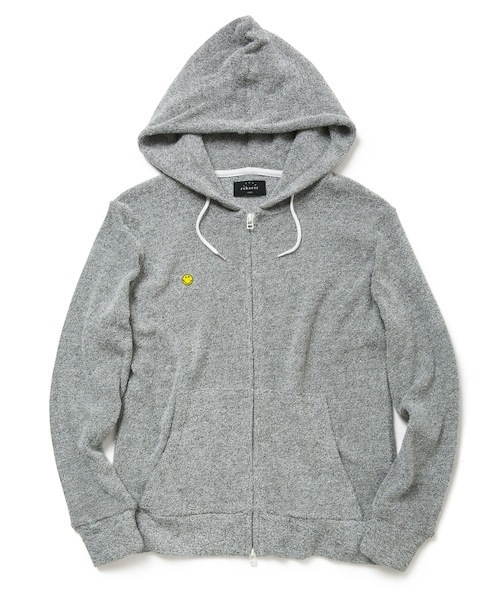 rehacer(レアセル)の「rehacer : Comfort Pile Setup(パーカー・メンズ・グレー/ネイビー・SMALL/LARGE/MEDIUM)」の22枚目の写真