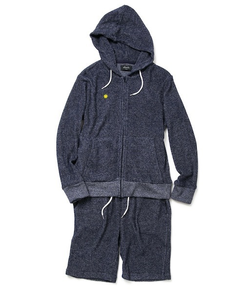 rehacer(レアセル)の「rehacer : Comfort Pile Setup(パーカー・メンズ・グレー/ネイビー・SMALL/LARGE/MEDIUM)」の12枚目の写真