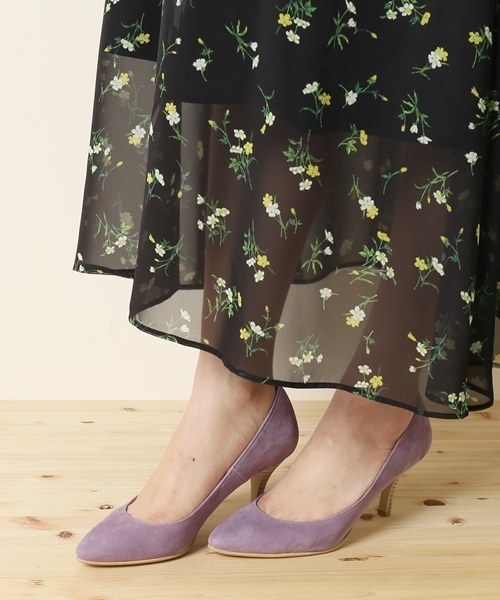 LE TALON(ルタロン)の「7cmレザーポインテッドプレーン◆(パンプス・レディース・ライトグレー/ベージュ/ネイビー/ラベンダー/アイボリー・37.5/36/35.5/38/35/37/36.5)」の1枚目の写真